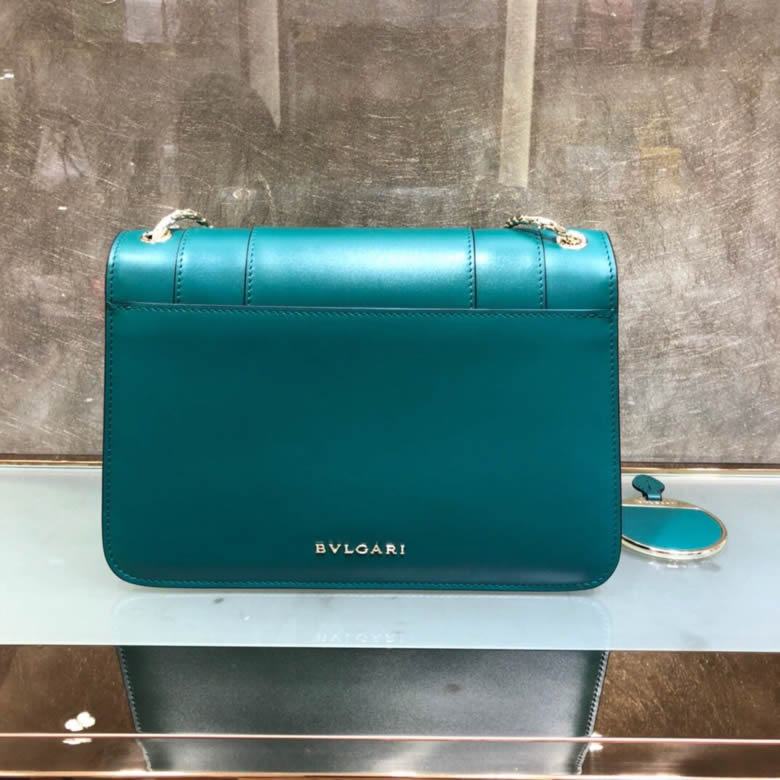 原單寶格麗女包祖母綠女士單肩斜挎包290323￥2880.00的图片-高仿寶格麗包包Bulgari