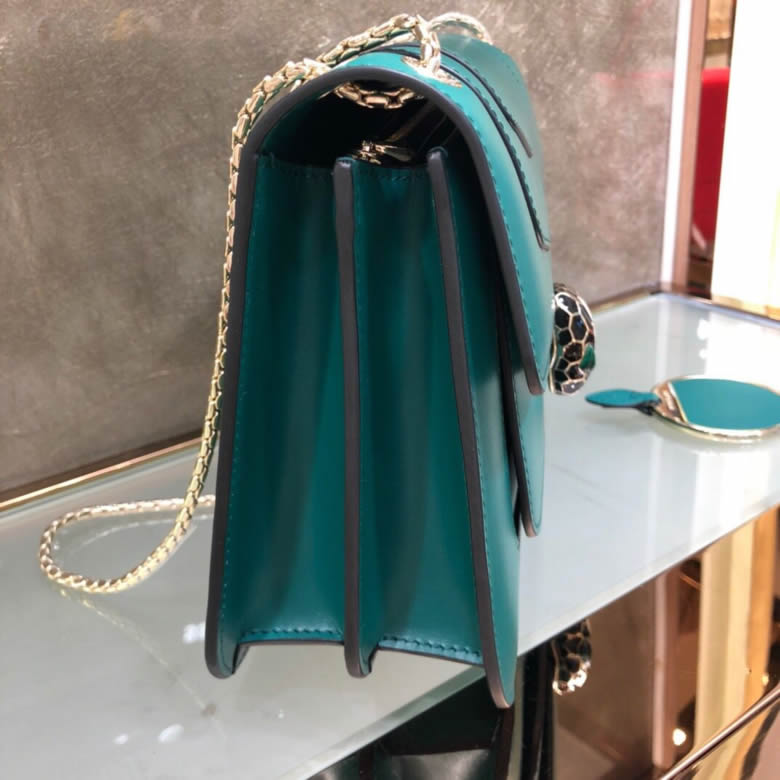 原單寶格麗女包祖母綠女士單肩斜挎包290323￥2880.00的图片-高仿寶格麗包包Bulgari