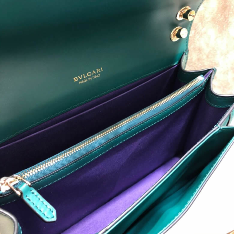 原單寶格麗女包祖母綠女士單肩斜挎包290323￥2880.00的图片-高仿寶格麗包包Bulgari