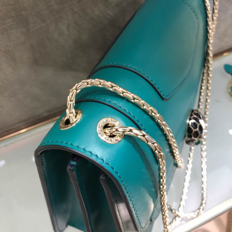 原單寶格麗女包祖母綠女士單肩斜挎包290323￥2880.00的图片-高仿寶格麗包包Bulgari