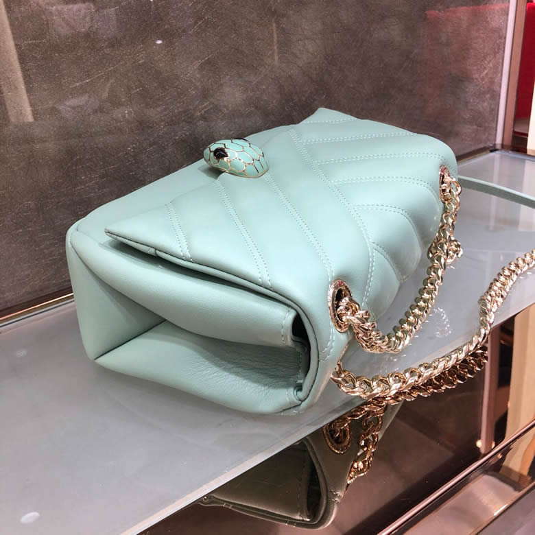 原單BVLGARI寶格麗serpenti Cabochon繫列鏈條單肩斜挎包287993￥2480.00的图片-高仿寶格麗包包Bulgari