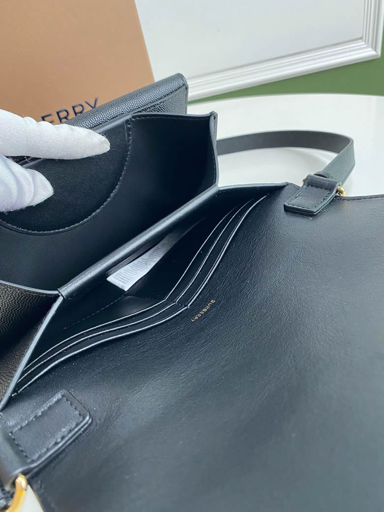 Burberry巴寶莉 最新TB繫列風琴信封包黑色￥980.00的图片-高仿博柏利包包Burberry巴寶莉、高仿博柏利女包Burberry巴寶莉