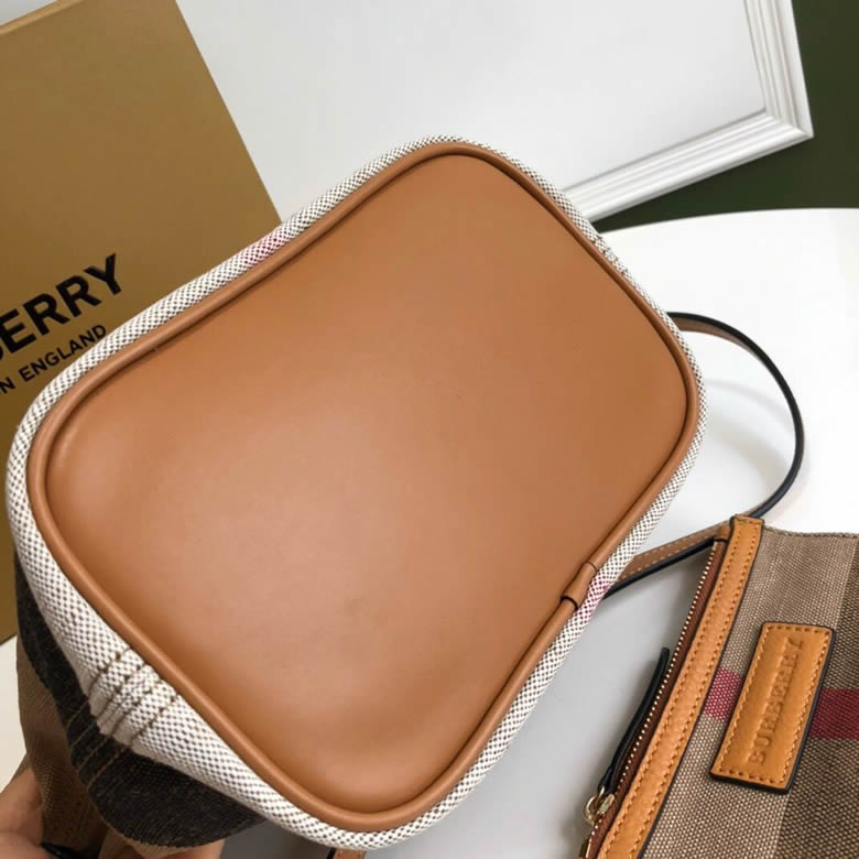 Burberry高仿巴寶莉女包Canvas格紋麻佈The Ashby 艾仕貝手袋9361￥980.00的图片-高仿博柏利包包Burberry巴寶莉、高仿博柏利女包Burberry巴寶莉