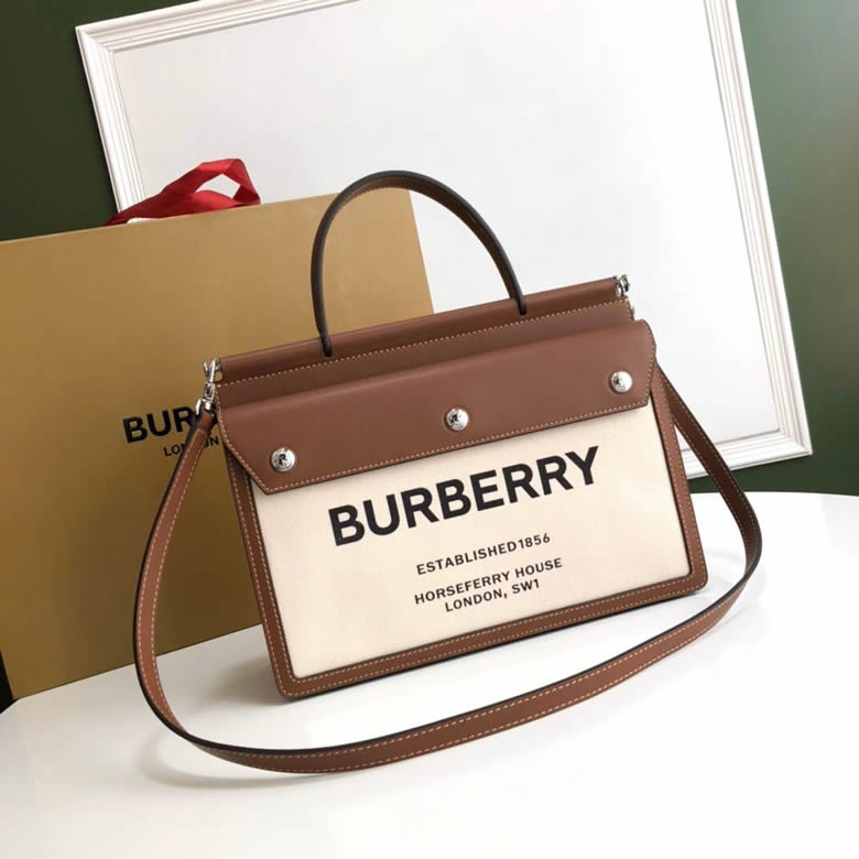 原單Burberry女包巴寶莉Horseferry印花Title泰爾特手袋￥1480.00