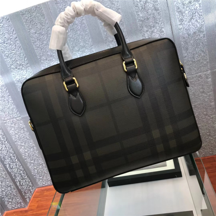 頂級專櫃老鼠貨 最新款巴寶莉男士公文包￥1480.00的图片-高仿博柏利包包Burberry巴寶莉、高仿博柏利男包Burberry巴寶莉