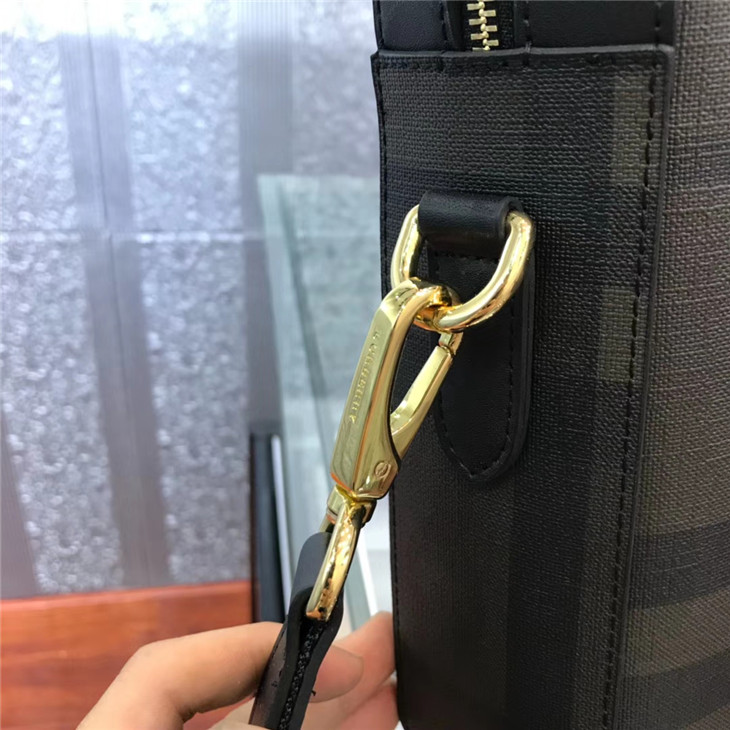 頂級專櫃老鼠貨 最新款巴寶莉男士公文包￥1480.00的图片-高仿博柏利包包Burberry巴寶莉、高仿博柏利男包Burberry巴寶莉