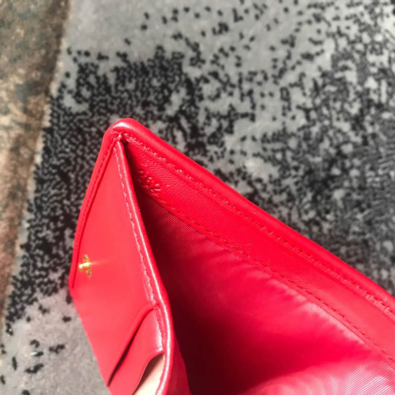 MIUMIU繆繆頂級小羊皮材質新款錢夾5ML204紅￥780.00的图片-高仿繆繆包包MiuMiu