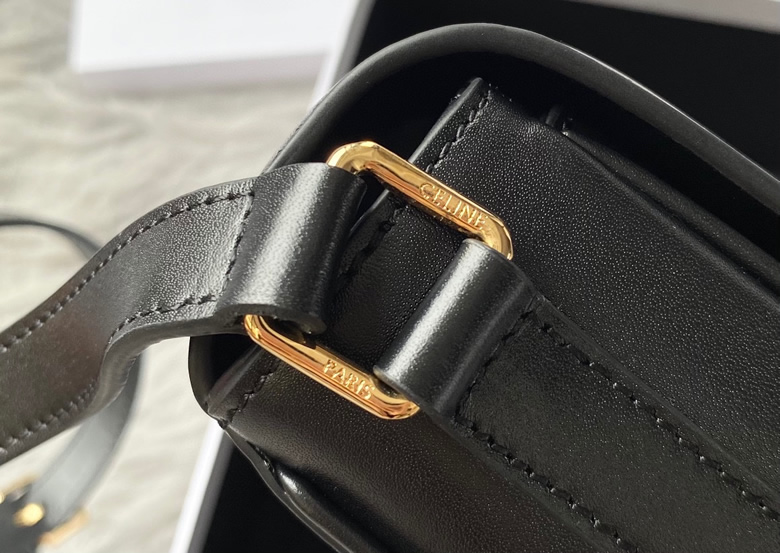 CELINE賽琳進口小牛皮Sulhy Box馬鞍包￥1680.00的图片-高仿賽琳包包CELINE