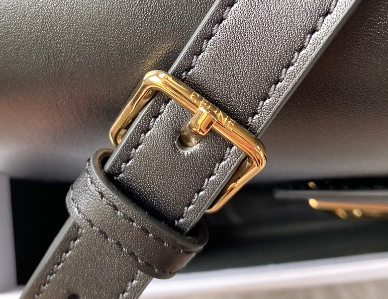 CELINE賽琳進口小牛皮Sulhy Box馬鞍包￥1680.00的图片-高仿賽琳包包CELINE