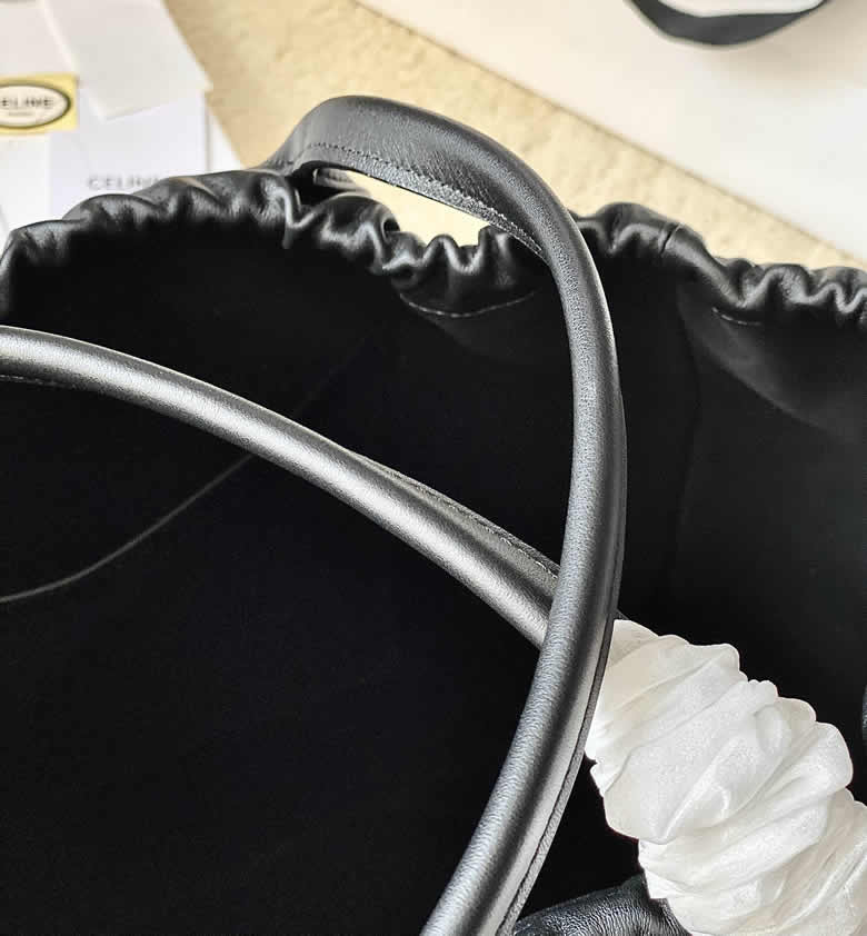 高仿CELINE賽琳CABAS TRIOMPHE抽繩托特包199973黑￥2580.00的图片-高仿賽琳包包CELINE