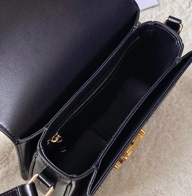 高仿CELINE賽琳進口BOX 小牛皮凱旋門肩背包3303黑￥1780.00的图片-高仿賽琳包包CELINE