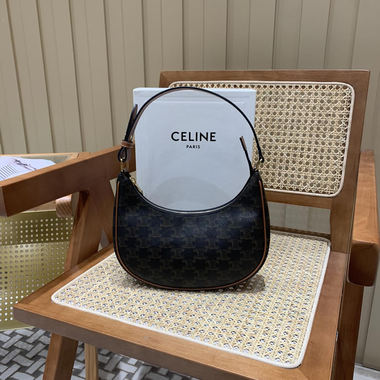 高仿CELINE女包AVA 老花Ttiomphe腋下包 193952￥1480.00的图片-高仿賽琳包包CELINE