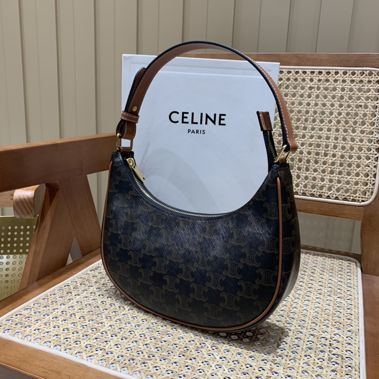 高仿CELINE女包AVA 老花Ttiomphe腋下包 193952￥1480.00的图片-高仿賽琳包包CELINE