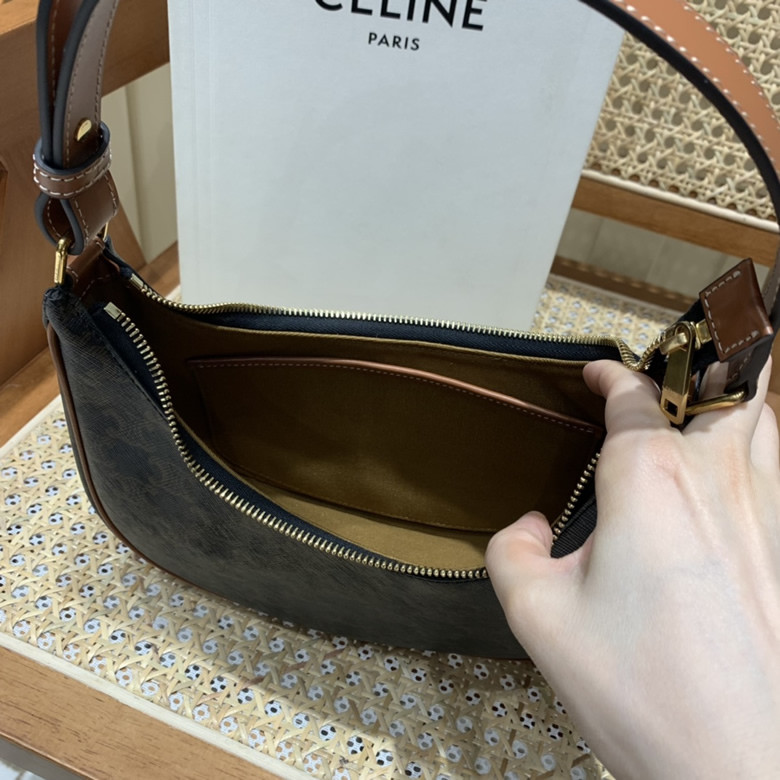 高仿CELINE女包AVA 老花Ttiomphe腋下包 193952￥1480.00的图片-高仿賽琳包包CELINE