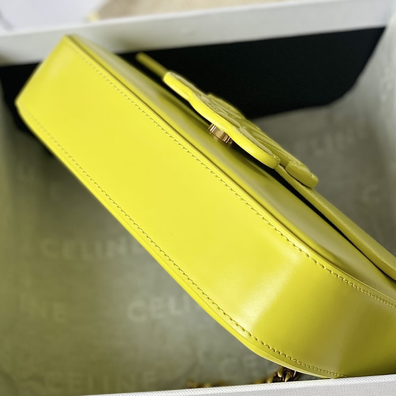 高仿CELINE 新款CUIR TRIOMPHE 凱旋門腋下包 199242黃¥1580.00的图片-高仿賽琳包包CELINE 高仿CELINE 新款CUIR TRIOMPHE 凱旋門腋下包 199242黃¥1580.00的图片-高仿賽琳包包CELINE