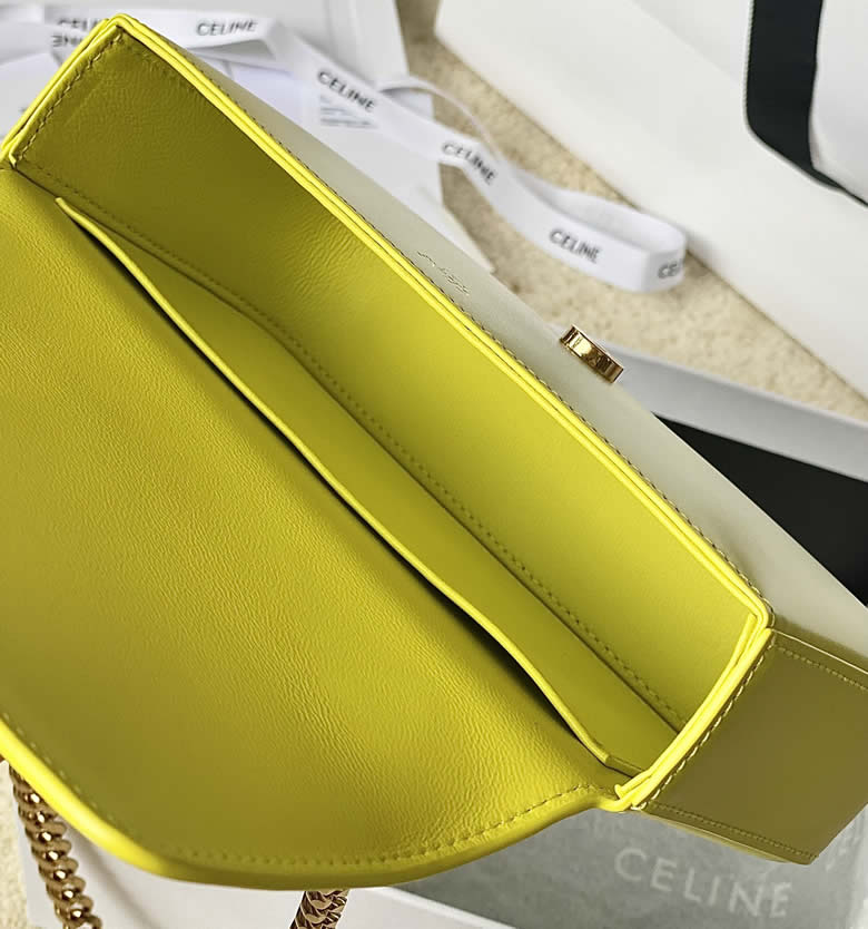 高仿CELINE 新款CUIR TRIOMPHE 凱旋門腋下包 199242黃¥1580.00的图片-高仿賽琳包包CELINE 高仿CELINE 新款CUIR TRIOMPHE 凱旋門腋下包 199242黃¥1580.00的图片-高仿賽琳包包CELINE