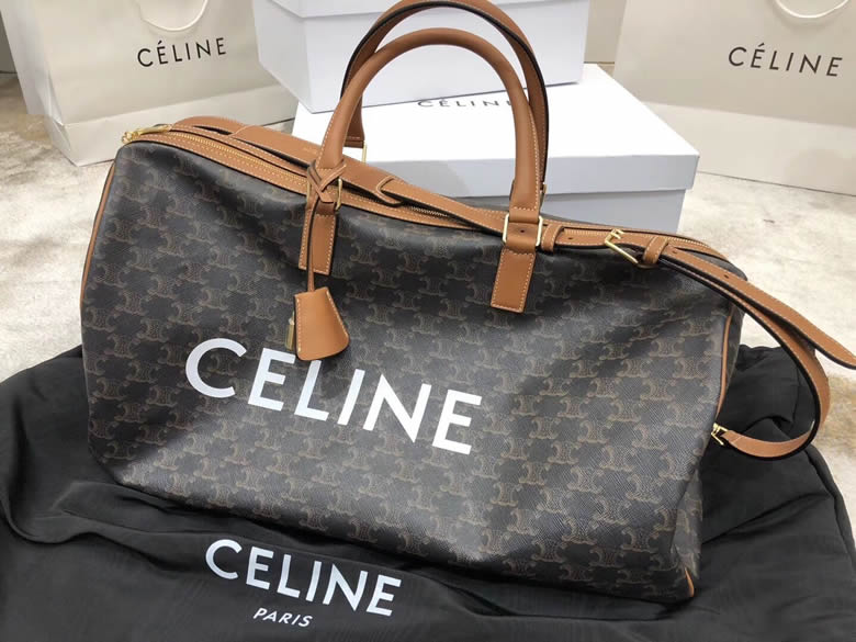 原單Celine/賽琳VOYAGE TRIOMPHE帆佈大號旅行袋 191472￥1580.00的图片-高仿賽琳包包CELINE