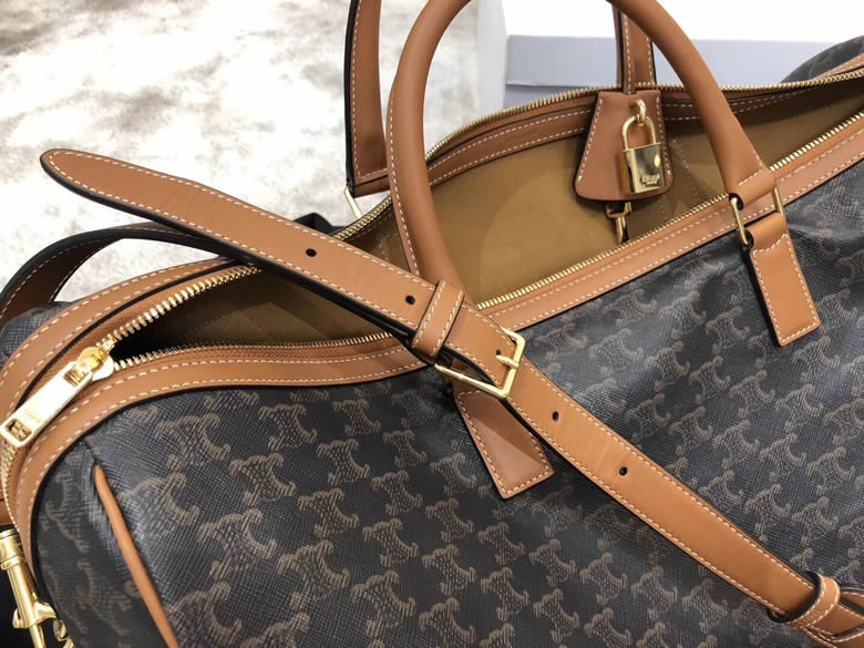 原單Celine/賽琳VOYAGE TRIOMPHE帆佈大號旅行袋 191472￥1580.00的图片-高仿賽琳包包CELINE