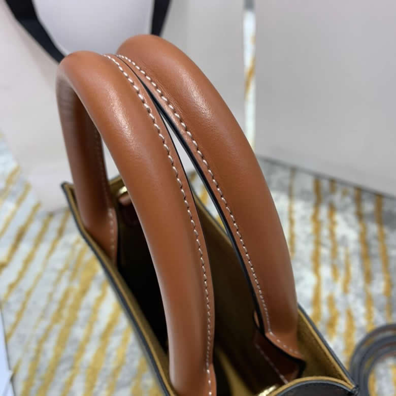 塞琳Celine CABAS迷妳標誌印花豎款手提包 194372BZK.04LU￥980.00的图片-高仿賽琳包包CELINE