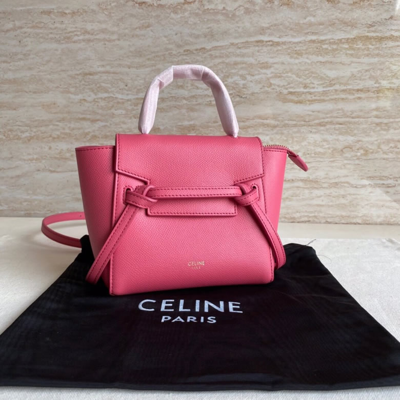 Celine/賽琳Belf PICO新色掌紋迷妳鯰魚包194263多色￥1880.00的图片-高仿賽琳包包CELINE