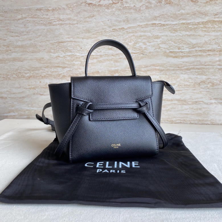 Celine/賽琳Belf PICO新色掌紋迷妳鯰魚包194263多色￥1880.00的图片-高仿賽琳包包CELINE