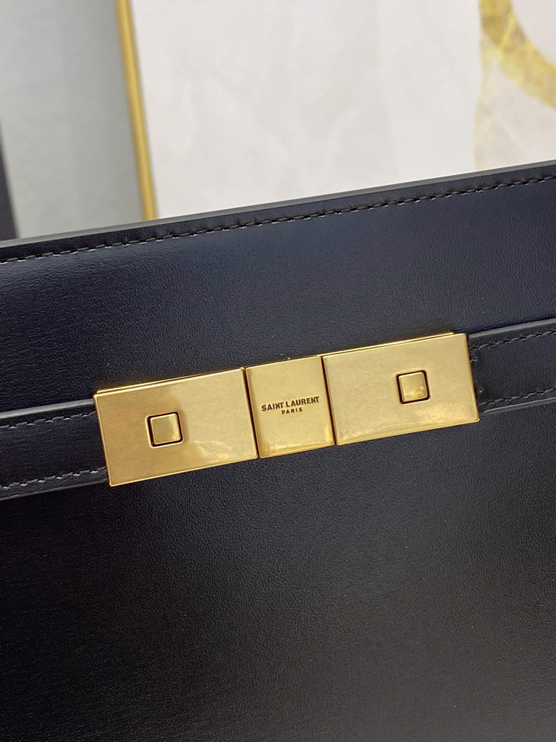 原單ysl全新MANHATTAN BOX聖羅蘭皮革手拿包6364780黑色￥1980.00的图片-高仿聖羅蘭包包ysl