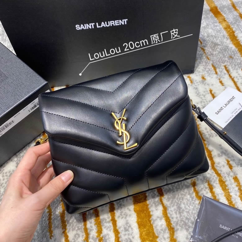 YSL原單Y形絎縫LOULOU迷妳號斜挎包 467072￥1880.00