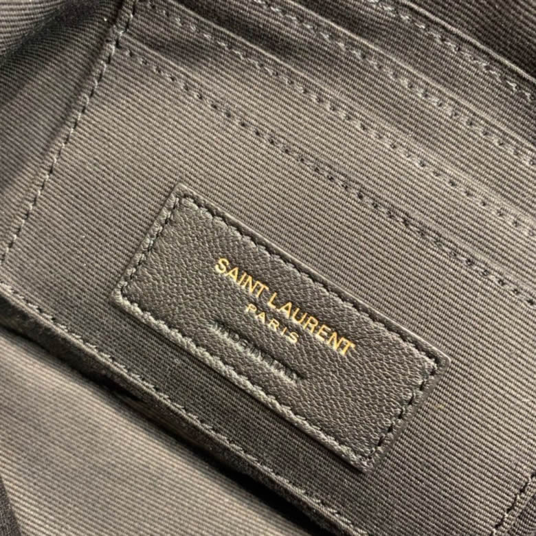 YSL一比一原單聖羅蘭 BECKY雙拉鏈絎縫小羊皮鏈條包 608941白紅黑色￥1580.00的图片-高仿聖羅蘭包包ysl