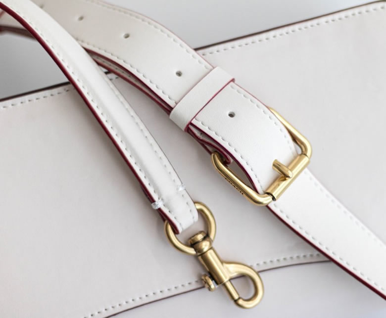 原單寇馳女包寇馳復古風格coach女包627白色￥1680.00的图片-高仿蔻馳包包coach