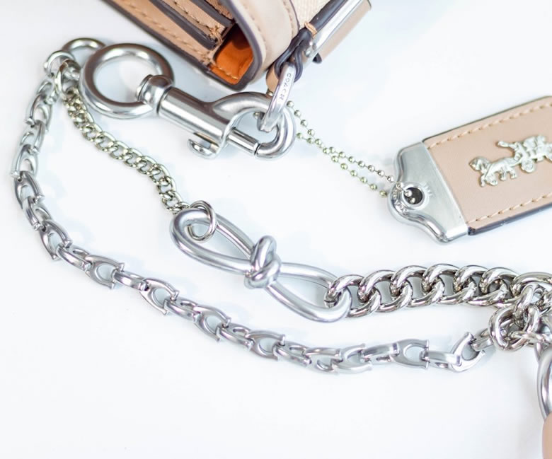 原單寇馳女包包寇馳新色Riley新款風琴包 73937杏色￥1580.00的图片-高仿蔻馳包包coach