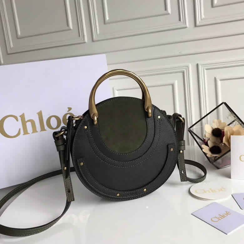 克洛伊chloe亮面山羊皮光滑小牛皮和麂皮小號Pixie手袋￥1480.00的图片-高仿蔻依包包Chloe