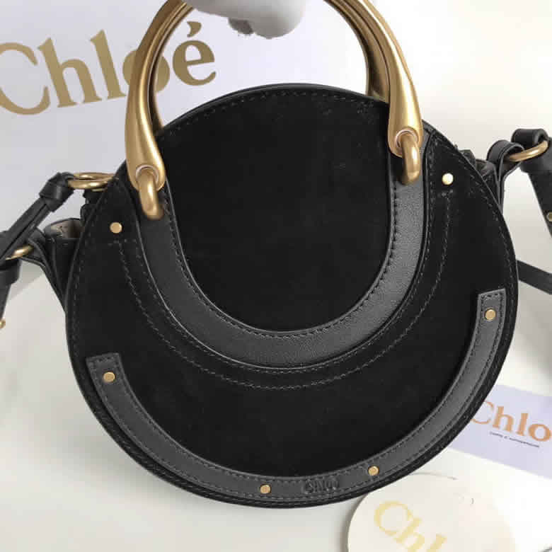 克洛伊chloe亮面山羊皮光滑小牛皮和麂皮小號Pixie手袋￥1480.00的图片-高仿蔻依包包Chloe