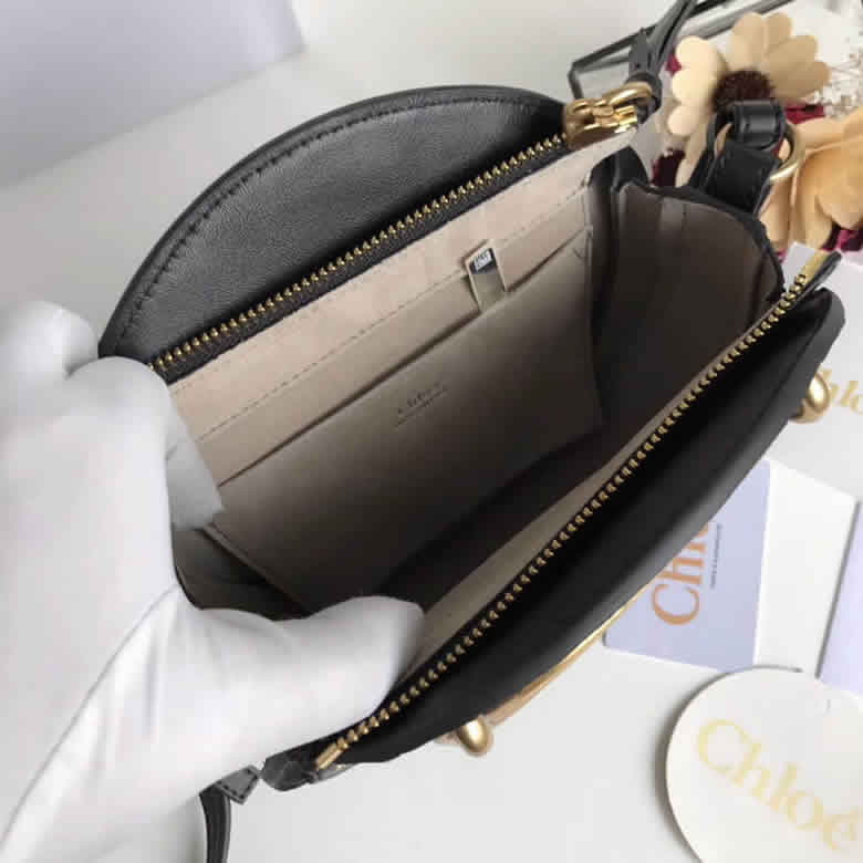 克洛伊chloe亮面山羊皮光滑小牛皮和麂皮小號Pixie手袋￥1480.00的图片-高仿蔻依包包Chloe