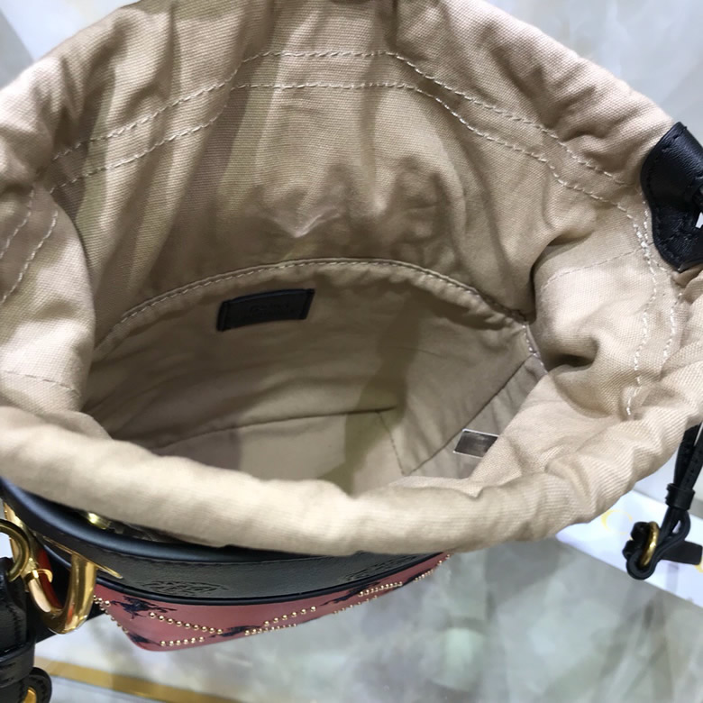 Chloe/克洛伊迷妳Roy繡馬水桶包 S1128多色￥1680.00的图片-高仿蔻依包包Chloe