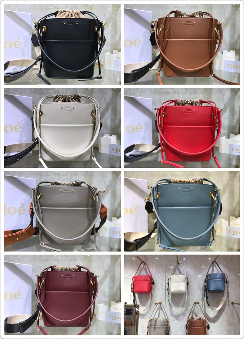 Chloe/克洛伊大號Roy繫列水桶包 S1126多色￥1680.00的图片-高仿蔻依包包Chloe
