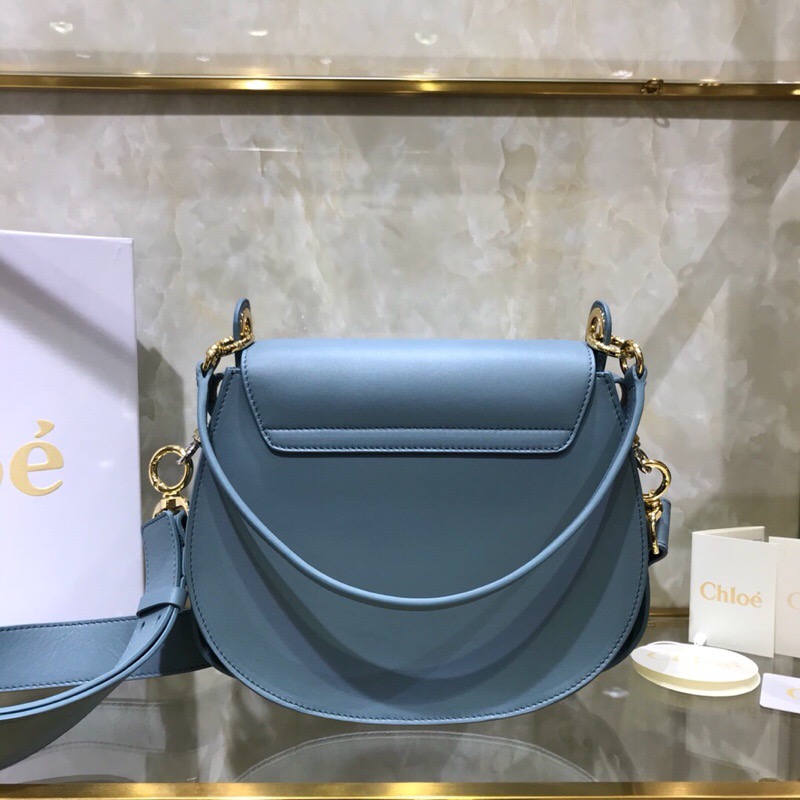 克洛伊Chloe官網新款包包Tess手袋 S1152藍色￥1680.00的图片-高仿蔻依包包Chloe