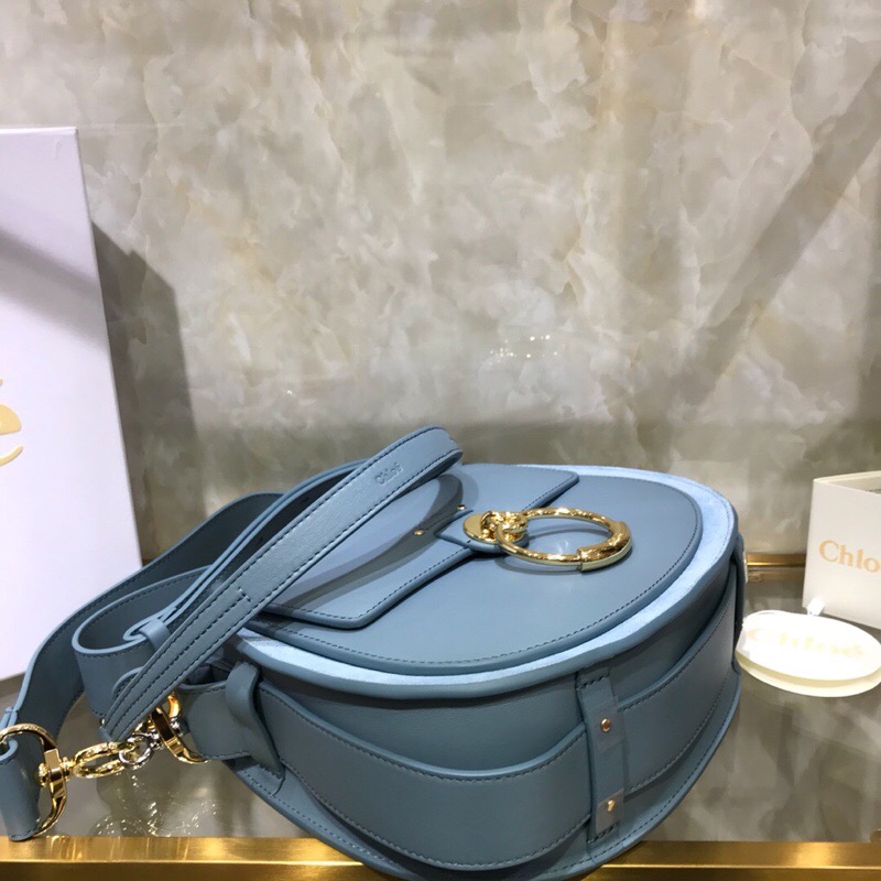 克洛伊Chloe官網新款包包Tess手袋 S1152藍色￥1680.00的图片-高仿蔻依包包Chloe