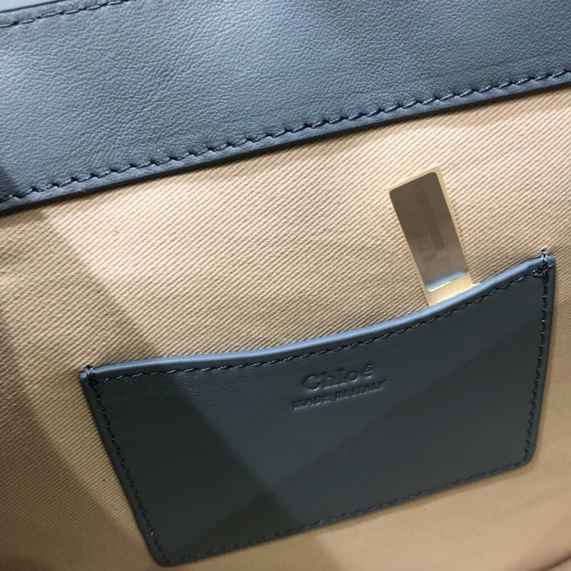 克洛伊Chloe官網新款包包Tess手袋 S1152藍色￥1680.00的图片-高仿蔻依包包Chloe