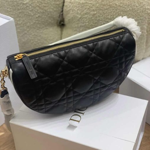 DIOR迪奧羊皮革藤格紋 Vibe Hobo手袋 M7201ONOA_M911￥1480.00