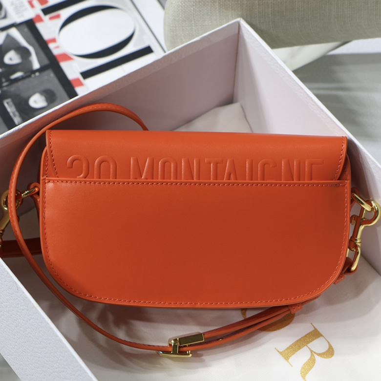 高仿DIOR女士DIOR BOBBY EAST-WEST手袋 M9327UMOL亮橙色￥1480.00的图片-高仿迪奧包包DIOR、高仿迪奧女包DIOR