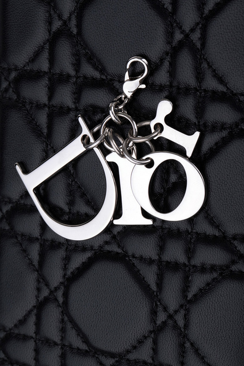 原單迪奧羊皮經典鉆石藤格紋女士長款錢包CAL43047P N0A3U黑色￥780.00的图片-高仿迪奧包包DIOR、高仿迪奧女包DIOR