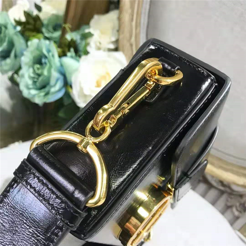 原單Dior女包30 Montaigne油蠟皮迪奧BOX款Dior盒子包黑色M9204￥2100.00的图片-高仿迪奧包包DIOR、高仿迪奧女包DIOR