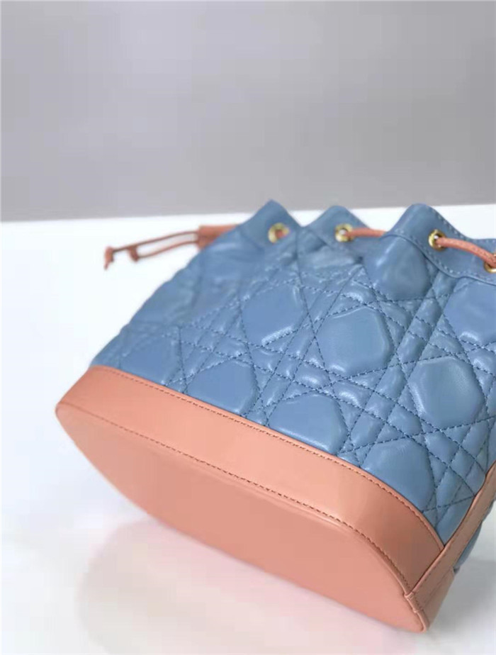 原單Dior女包迪奧復古小水桶包藤格紋牛皮抽繩mini迪奧水桶包天藍色M6016￥1980.00的图片-高仿迪奧包包DIOR、高仿迪奧女包DIOR