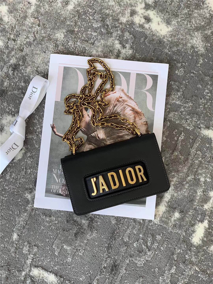原單Dior/迪奧鏈條單肩包JADIOR迷妳掌紋鏈條包黑色￥1280.00的图片-高仿迪奧包包DIOR、高仿迪奧女包DIOR