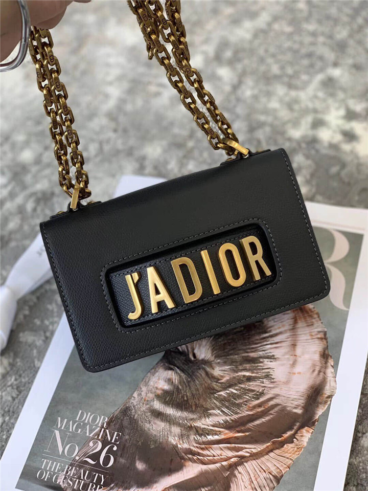 原單Dior/迪奧鏈條單肩包JADIOR迷妳掌紋鏈條包黑色￥1280.00的图片-高仿迪奧包包DIOR、高仿迪奧女包DIOR