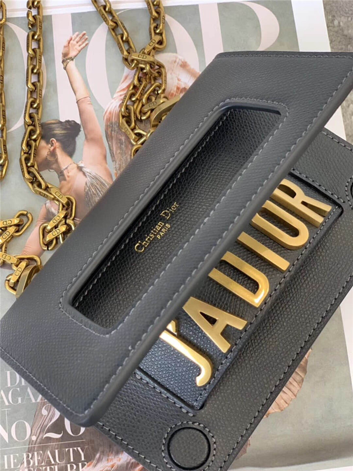 原單Dior/迪奧鏈條單肩包JADIOR迷妳掌紋鏈條包黑色￥1280.00的图片-高仿迪奧包包DIOR、高仿迪奧女包DIOR