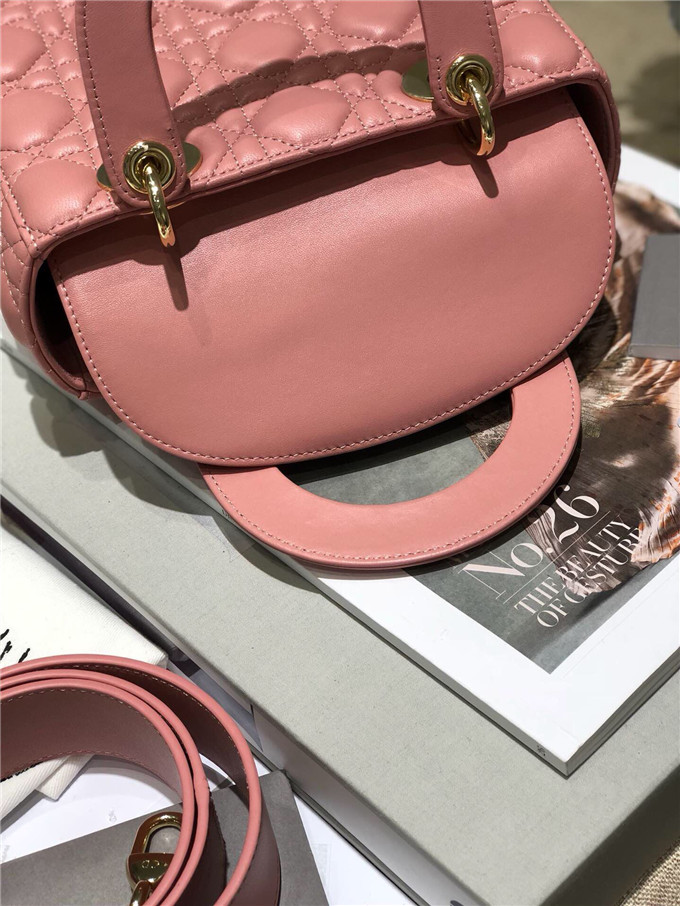 原單Dior戴妃包仿迪奧女士手提包小羊皮斜跨包新款4格徽章戴妃包糖果粉￥1680.00的图片-高仿迪奧包包DIOR、高仿迪奧女包DIOR