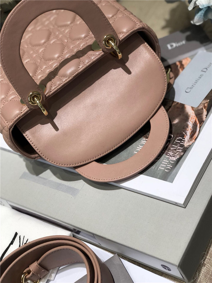 原單Dior戴妃包仿迪奧女士手提包小羊皮斜跨包新款4格徽章戴妃包豆沙粉￥1680.00的图片-高仿迪奧包包DIOR、高仿迪奧女包DIOR