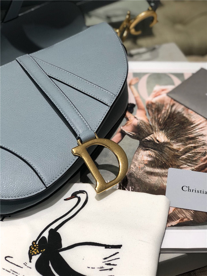 原單Dior馬鞍包仿迪奧女包2019新款手提包包Saddle Bag大號馬鞍包霧霾藍￥1580.00的图片-高仿迪奧包包DIOR、高仿迪奧女包DIOR