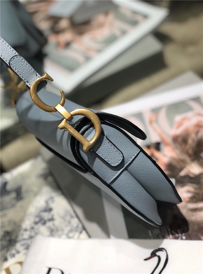 原單Dior馬鞍包仿迪奧女包2019新款手提小包Saddle Bag小號馬鞍包霧霾藍￥1480.00的图片-高仿迪奧包包DIOR、高仿迪奧女包DIOR